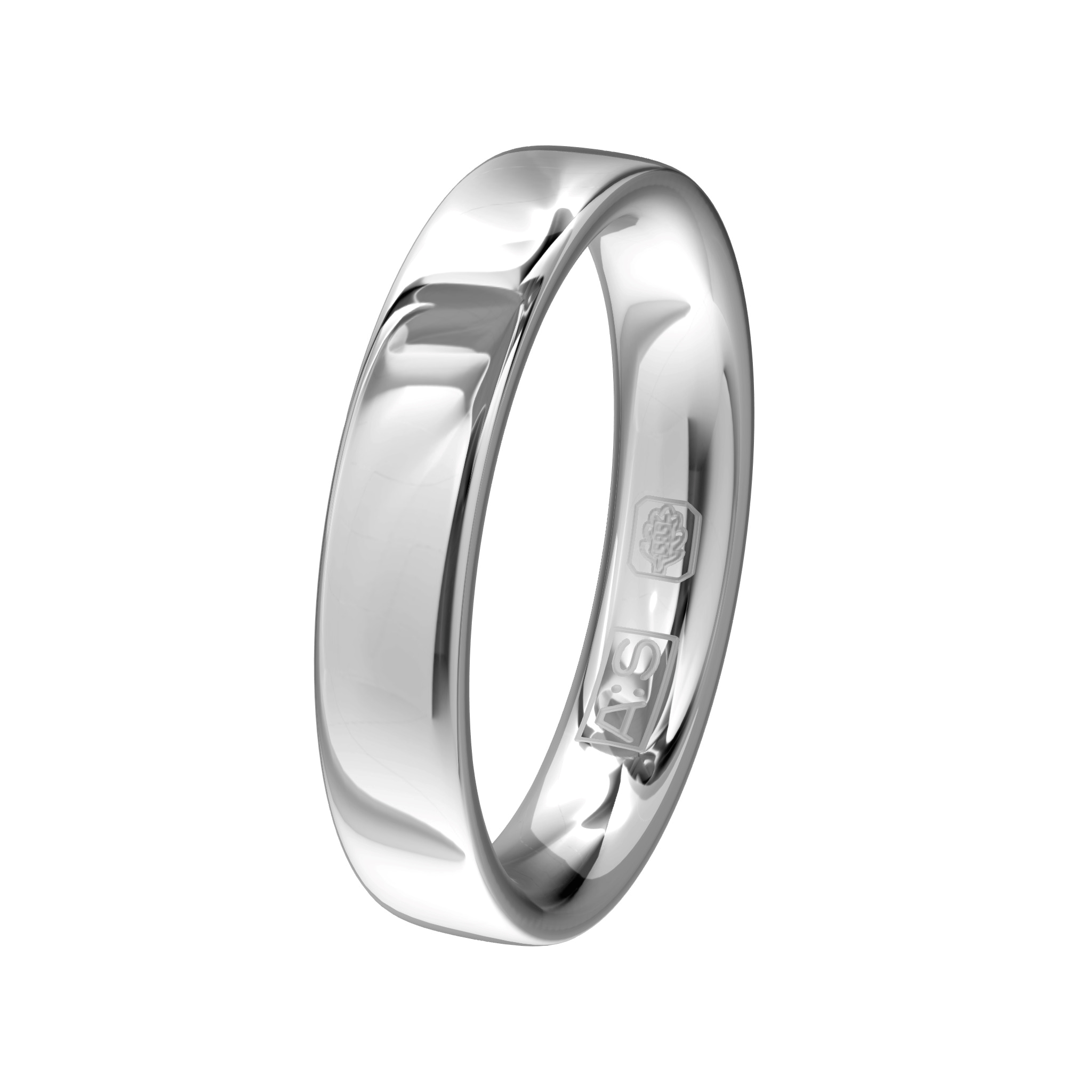 Voor haar een schitterende Solitaire- of Memoire ring en voor hem een prachtige bijpassende, klassieke witgoudpalladium herenring!