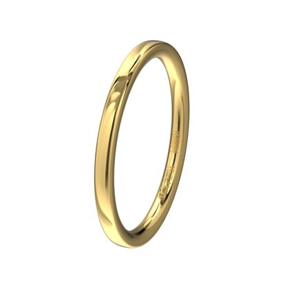 Met deze fraaie, iets dikkere, geelgouden aanschuifring kan je je memoire- of solitairring uitbreiden tot een prachtig sieraad!