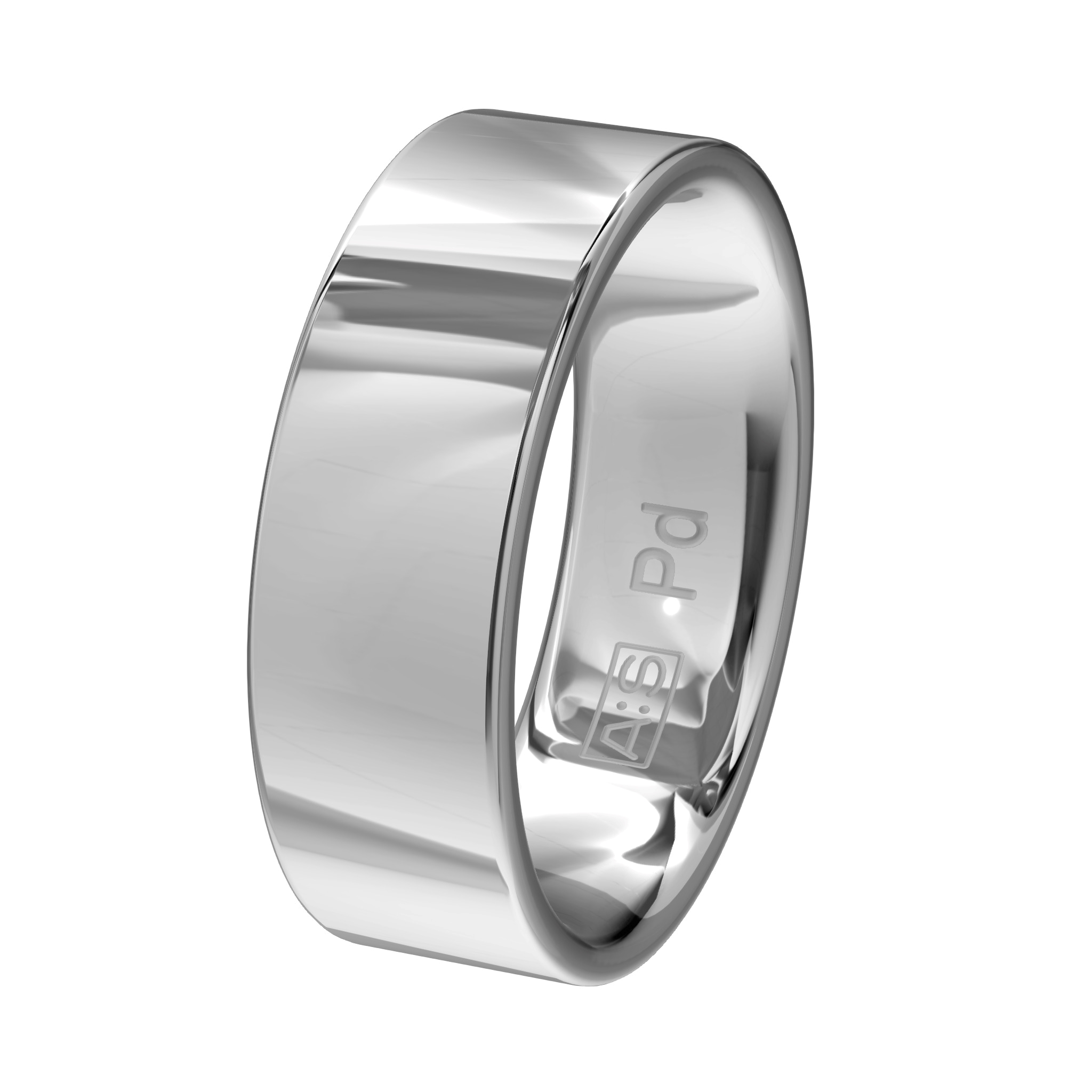 Deze prachtige ring heeft door de vlakke buitenkant een moderne uitstraling. Omdat de subtiel aflopende zijkanten geleidelijk overgaan naar een ronde binnenkant zorgt dit voor een heerlijk draagcomfort!