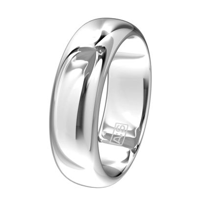 Deze chique ring heeft een bolle buitenkant en is voorzien van een lichte bolle binnenkant, waardoor je nauwelijks merkt dat je een ring om hebt. Als je voor een hoog draagcomfort gaat is dit jouw model!