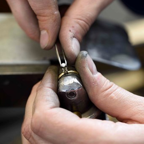 Diamantzetten In Solitairring