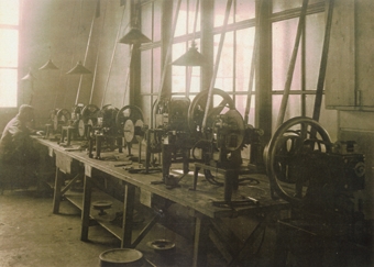 Werkbank Atelier In Vroegere Tijden