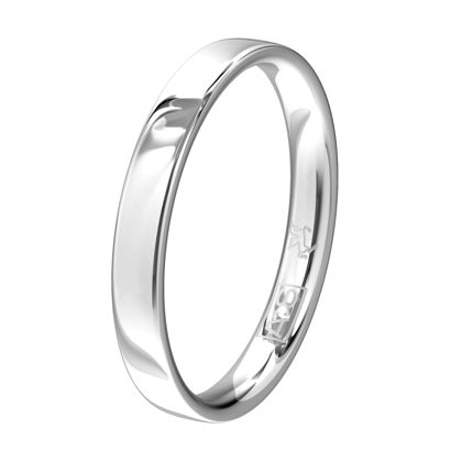 Dit is de tijdloze topper van Aller Spanninga! Een ring met een licht bolle bovenzijde en een bolle binnenzijde, dit zorgt voor maximaal draagcomfort!
