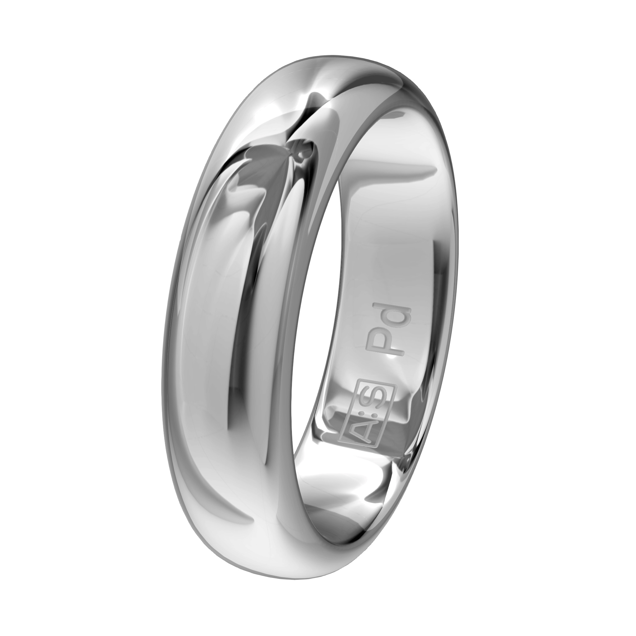 Deze chique ring heeft een bolle buitenkant en is voorzien van een lichte bolle binnenkant, waardoor je nauwelijks merkt dat je een ring om hebt. Als je voor een hoog draagcomfort gaat is dit jouw model!