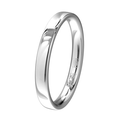 Een schitterende witgouden herenring! Een schitterende bijpassende ring bij haar Memoire- of Solitaire ring.