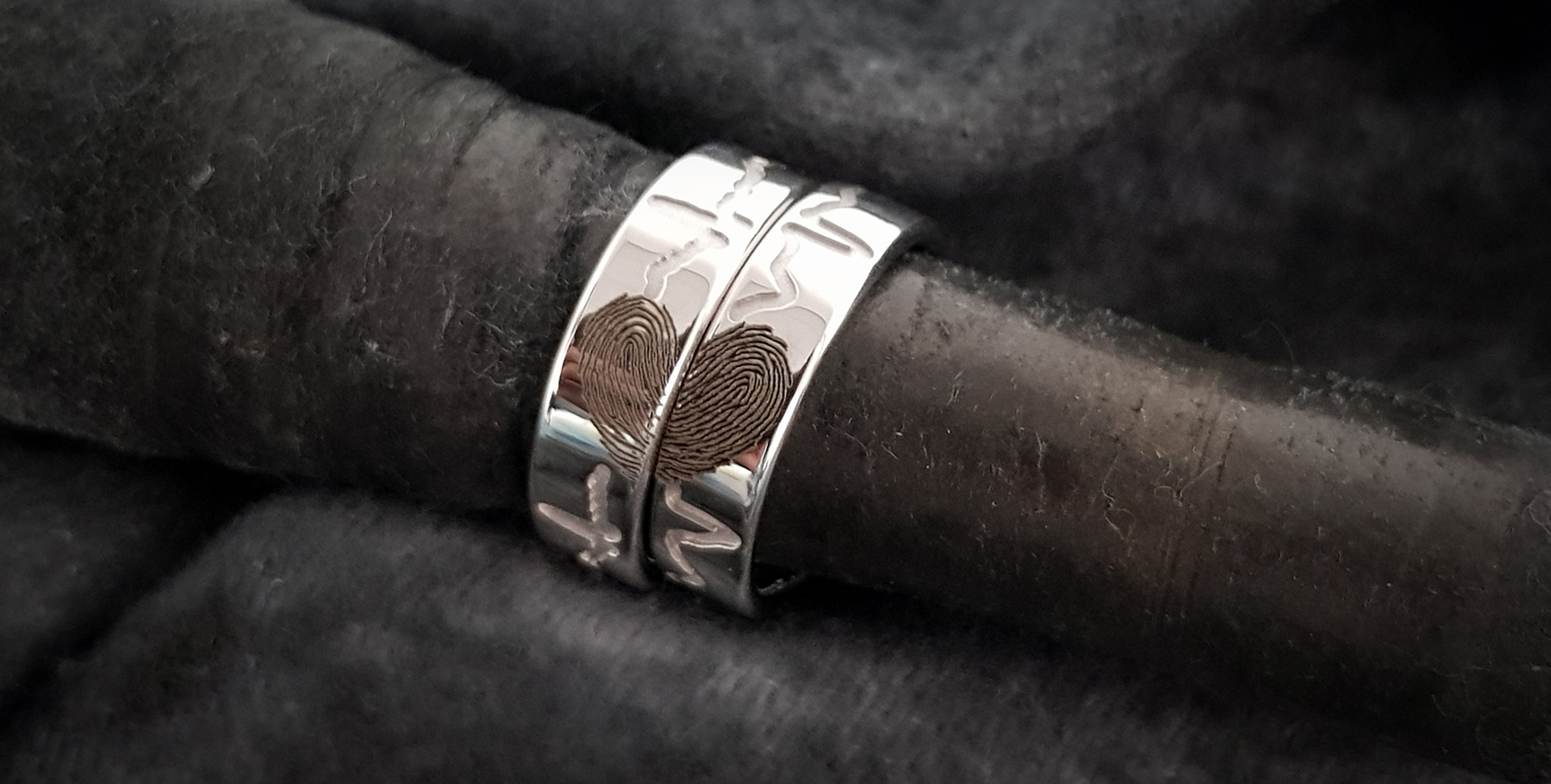 Hartslag En Vingerafdruk