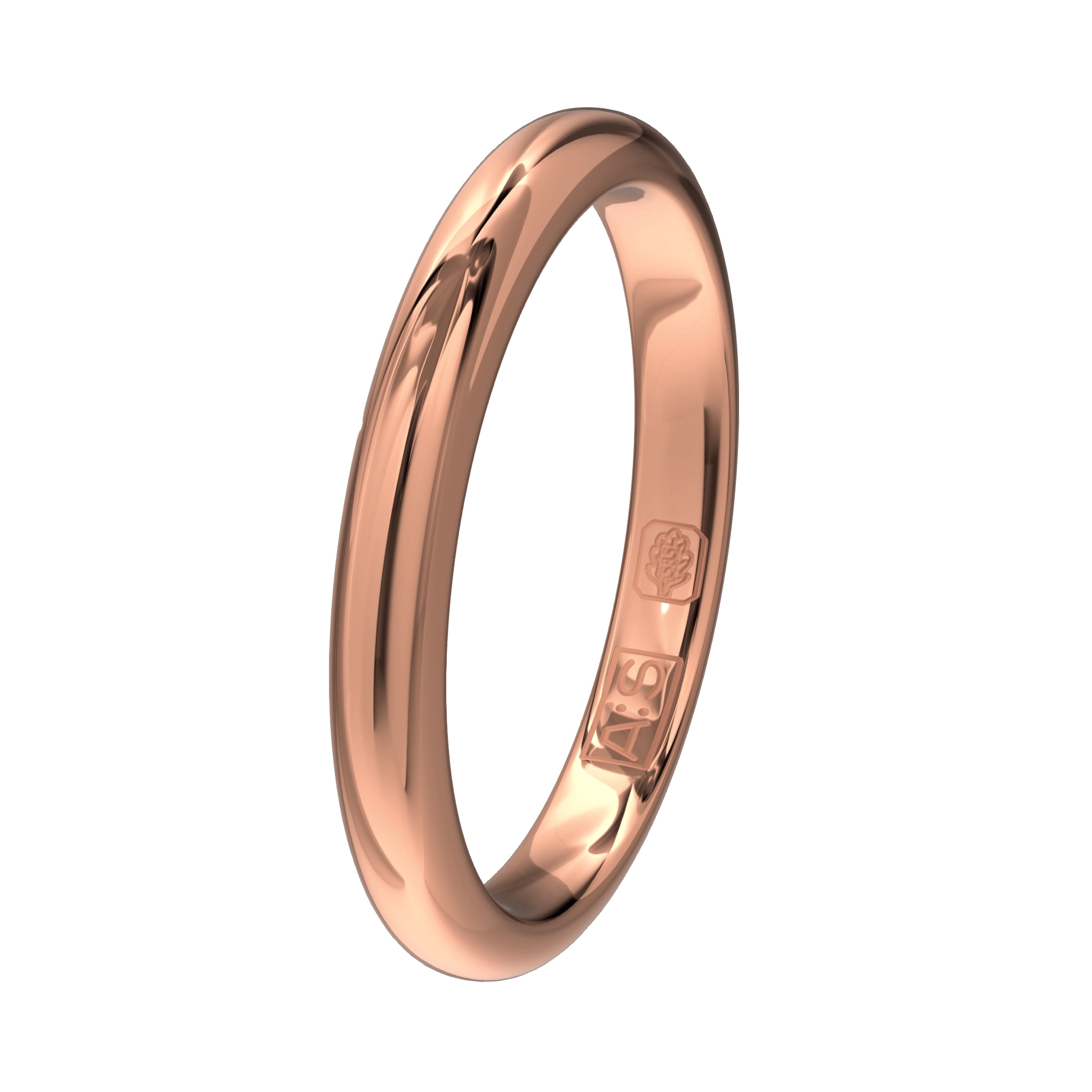 Deze chique ring heeft een bolle buitenkant en is voorzien van een lichte bolle binnenkant, waardoor je nauwelijks merkt dat je een ring om hebt. Als je voor een hoog draagcomfort gaat is dit jouw model!