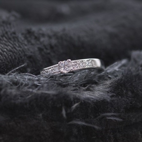 Witgoudpalladium Verlovingsring