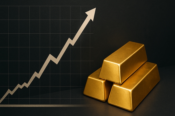 Stijgende goudkoers