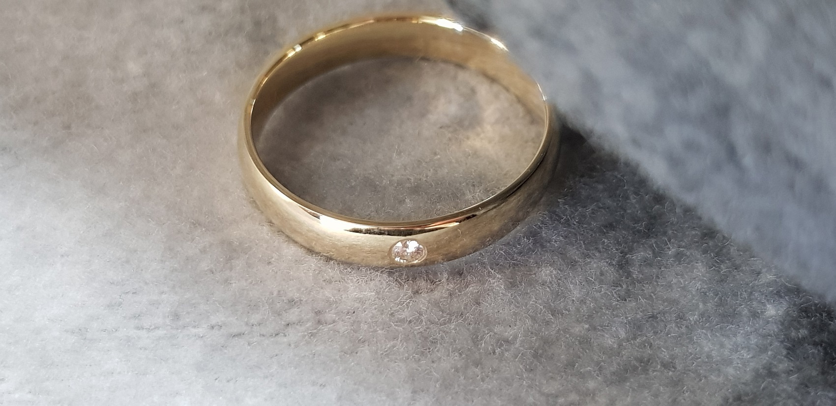 Ring met rondfilé, gladomzetting