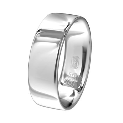 Dit is de tijdloze topper van Aller Spanninga! Een ring met een licht bolle bovenzijde en een bolle binnenzijde, dit zorgt voor maximaal draagcomfort!