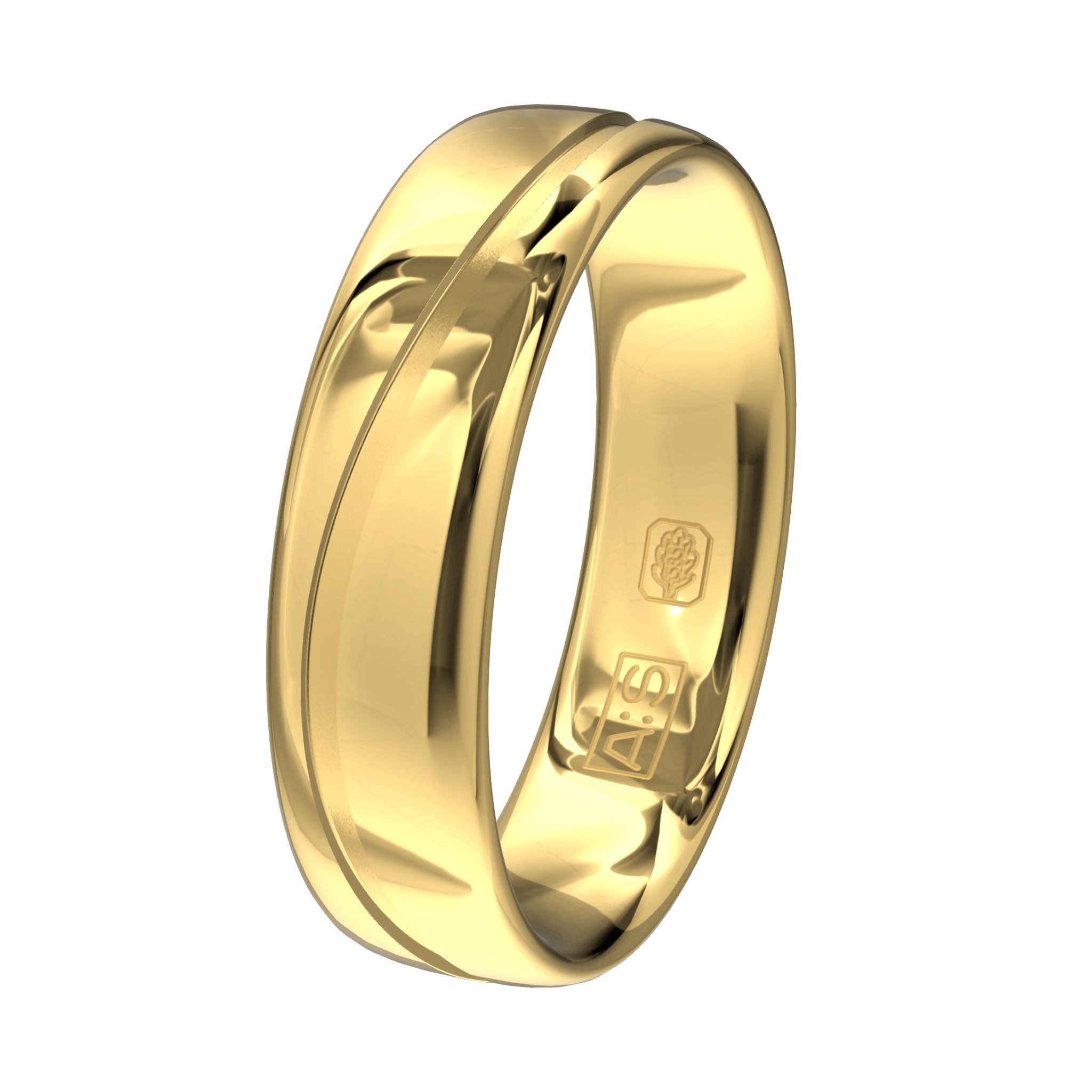 Prachtige ringen met een hoog draagcomfort. Een glanzende, mooi gevormde trouwring.