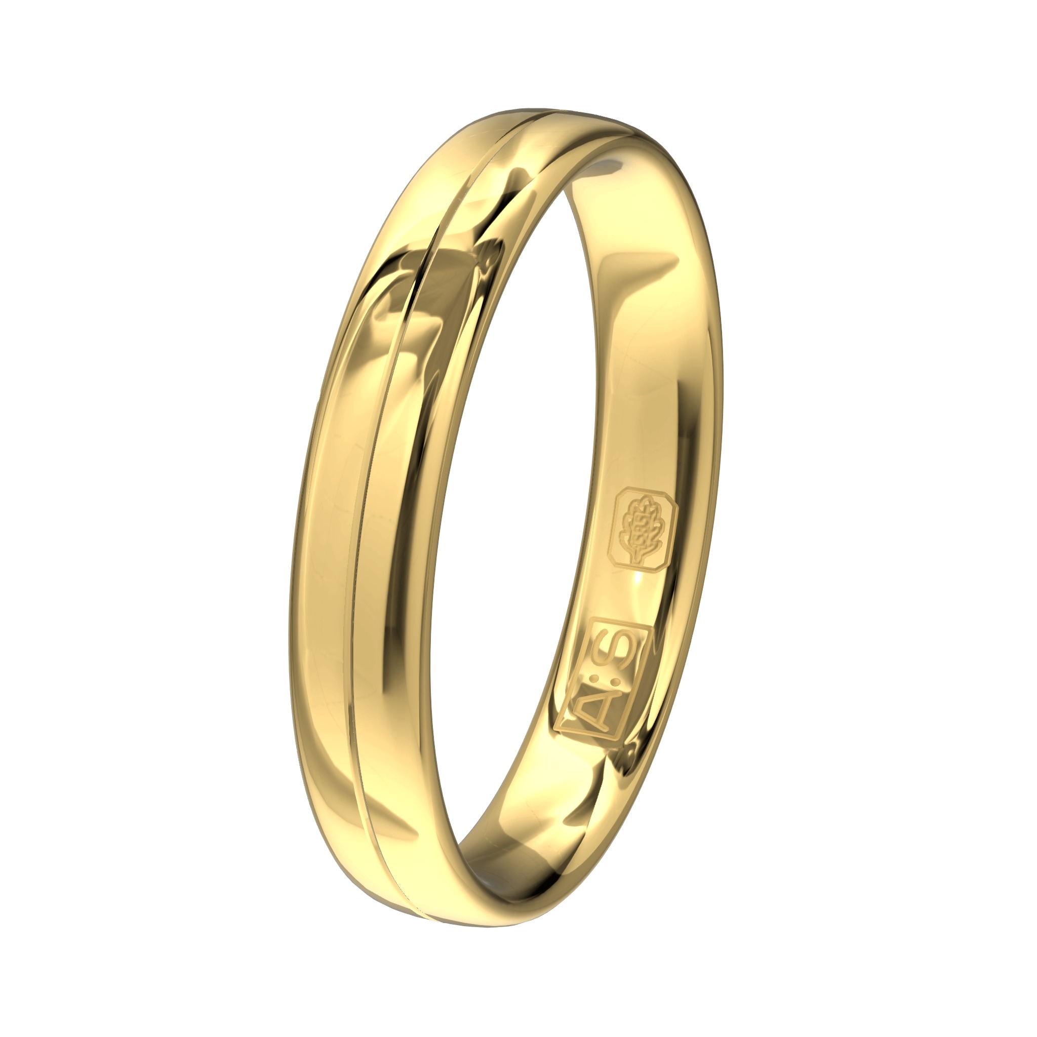 Deze klassieke geelgouden ring is voorzien van een prachtige bewerking hetgeen voor een mooie uitstraling zorgt.