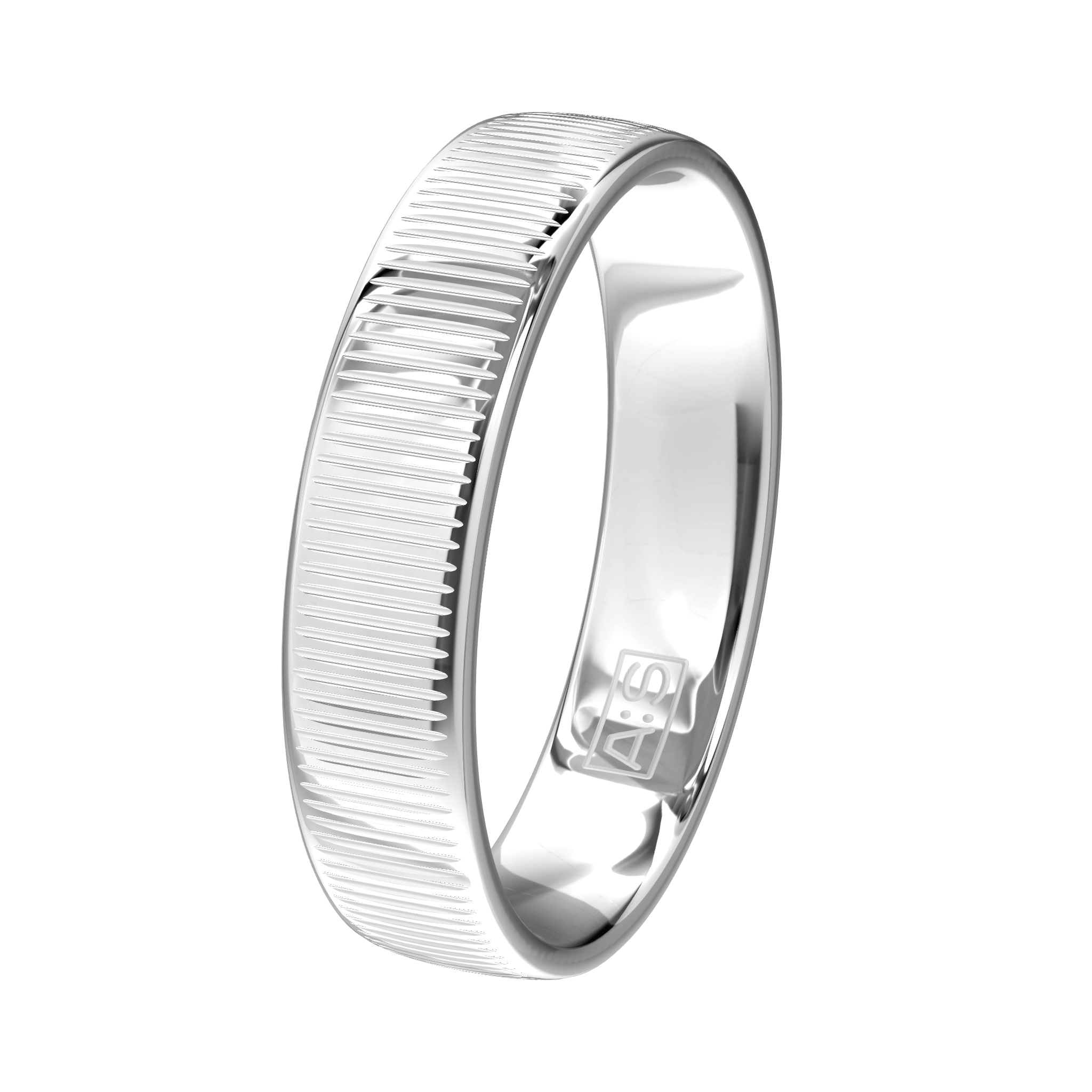 Wow! Wat een schitterende bewerking hebben onze goudsmeden op deze ring aangebracht!