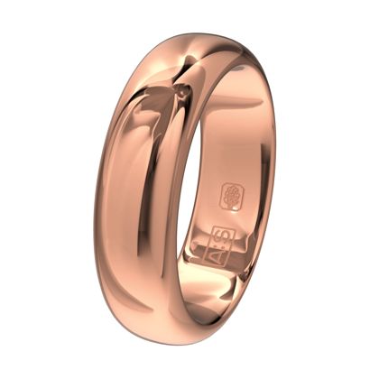 Deze chique ring heeft een bolle buitenkant en is voorzien van een lichte bolle binnenkant, waardoor je nauwelijks merkt dat je een ring om hebt. Als je voor een hoog draagcomfort gaat is dit jouw model!