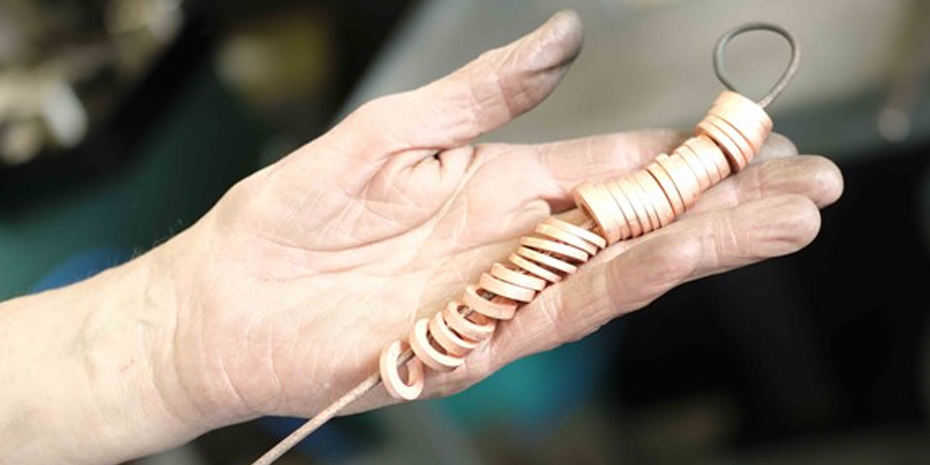 Onbewerkte Trouwringen Op Staaf