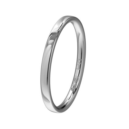 Dit is de tijdloze topper van Aller Spanninga! Een ring met een licht bolle bovenzijde en een bolle binnenzijde, dit zorgt voor maximaal draagcomfort!
