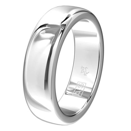 Deze chique ring heeft een bolle buitenkant en is voorzien van een lichte bolle binnenkant, waardoor je nauwelijks merkt dat je een ring om hebt. Als je voor een hoog draagcomfort gaat is dit jouw model!