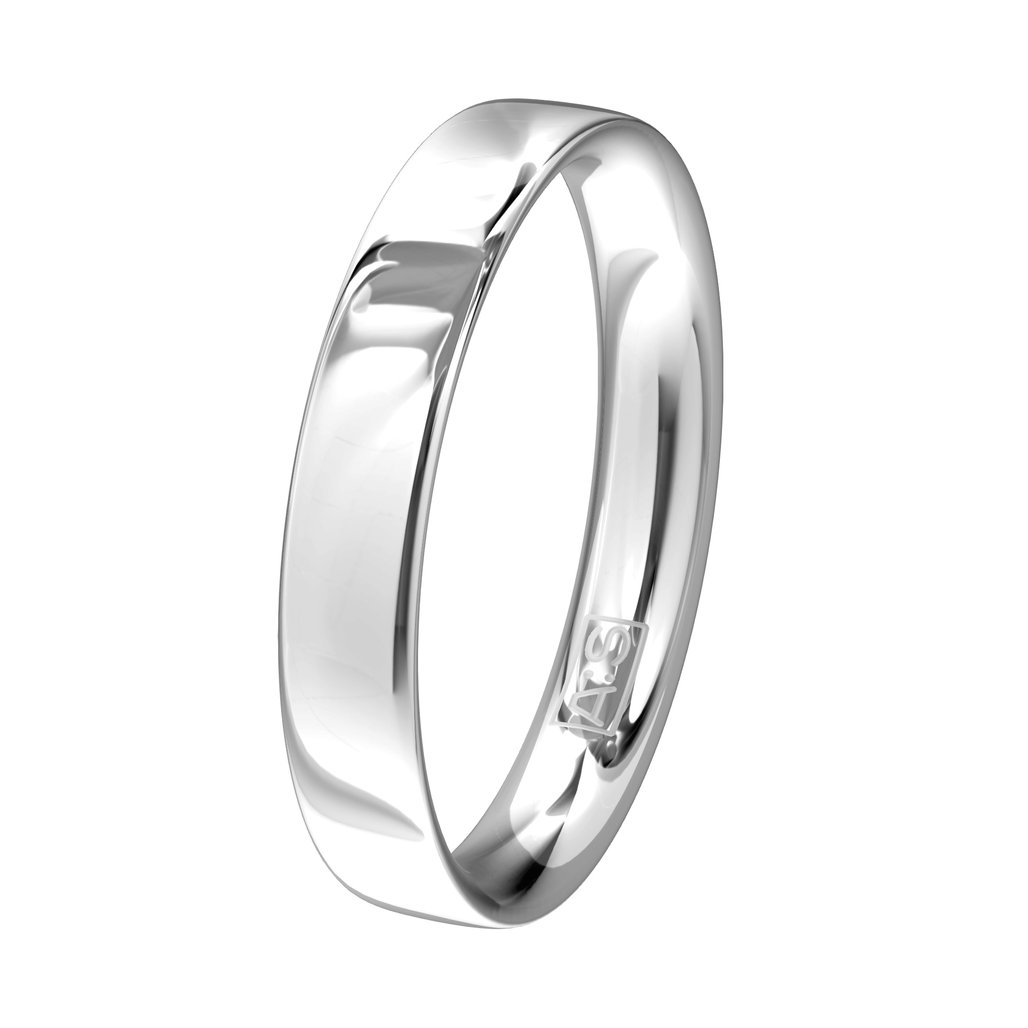 Deze ring is heel chique vormgegeven.