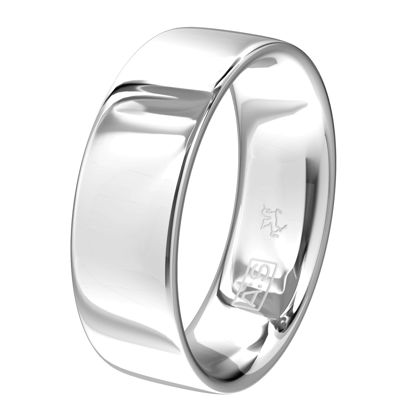 Dit is de tijdloze topper van Aller Spanninga! Een ring met een licht bolle bovenzijde en een bolle binnenzijde, dit zorgt voor maximaal draagcomfort!