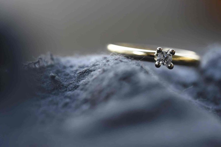Solitaire ring