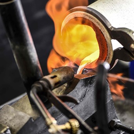 Edelmetaal Verhitten