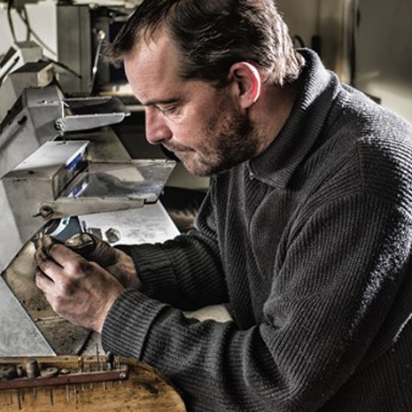 Goudsmid Aan Het Werk