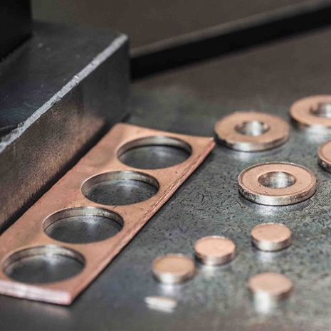 Rosegoud In Plaatvorm