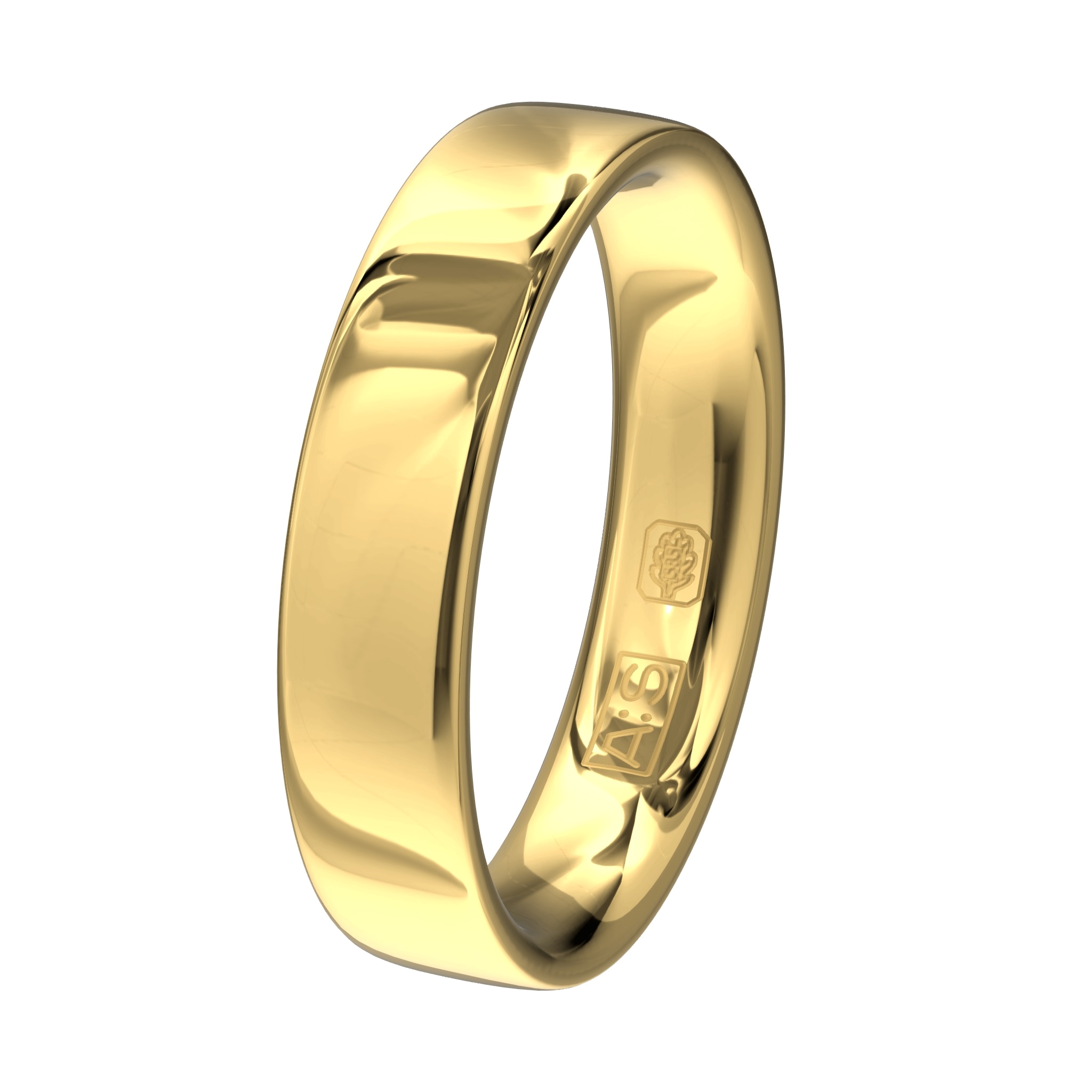 Handgemaakt en daardoor helemaal uniek, jouw geelgouden Aller Spanninga ring. Gemaakt in het enige ringenatelier van Nederland.