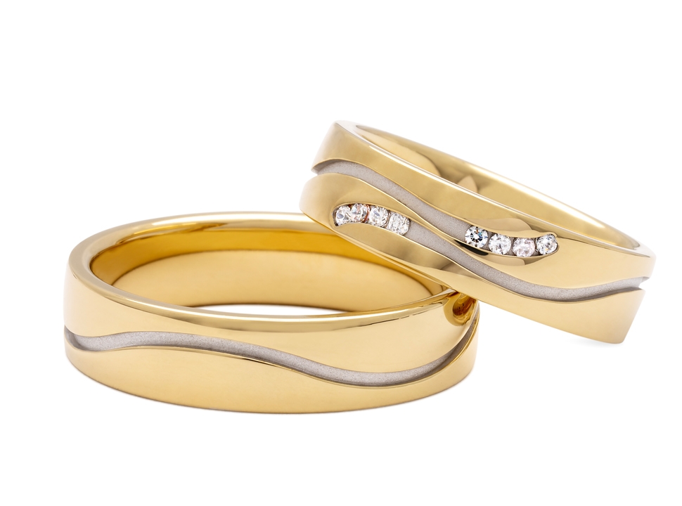 Gouden ringen model 967