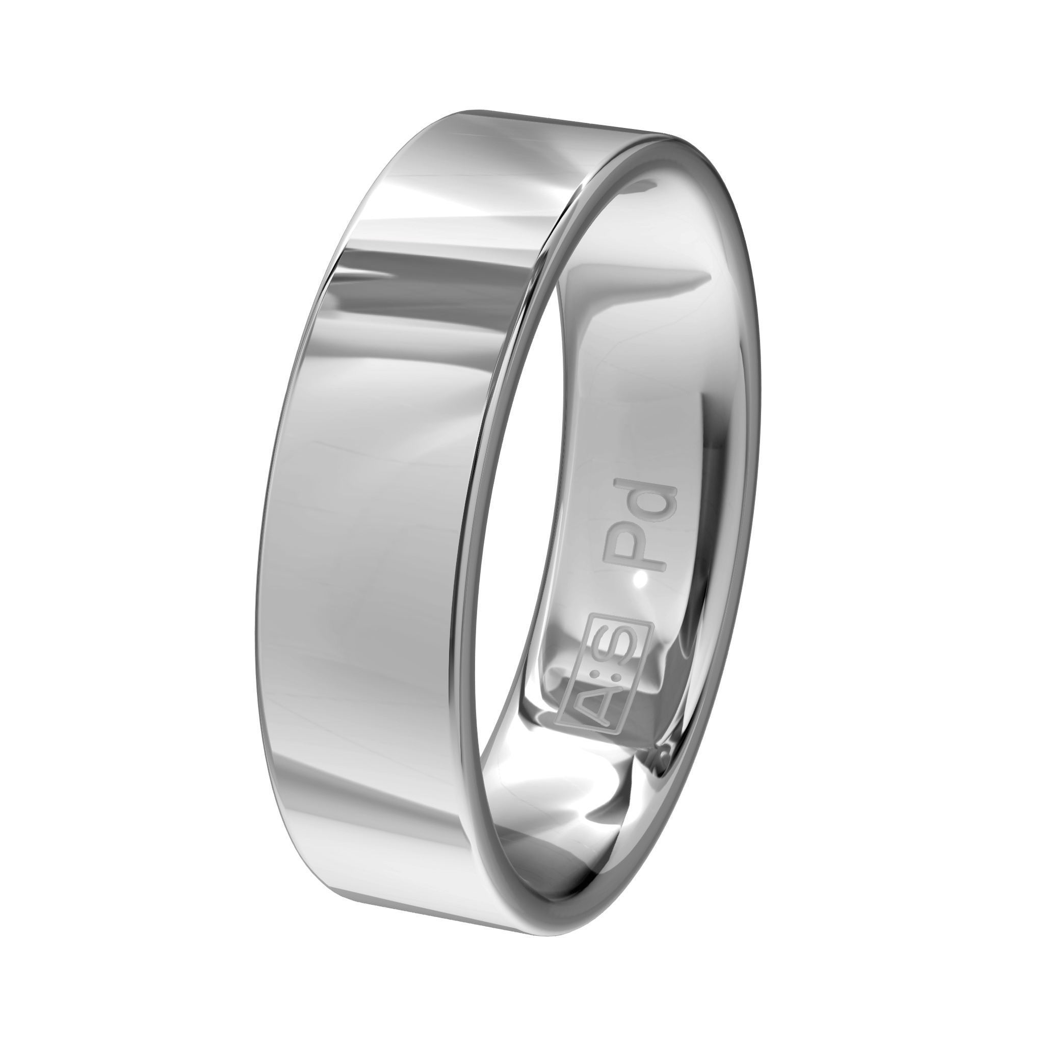 Deze prachtige ring heeft door de vlakke buitenkant een moderne uitstraling. Omdat de subtiel aflopende zijkanten geleidelijk overgaan naar een ronde binnenkant zorgt dit voor een heerlijk draagcomfort!