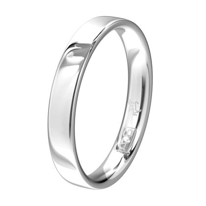 Dit is de tijdloze topper van Aller Spanninga! Een ring met een licht bolle bovenzijde en een bolle binnenzijde, dit zorgt voor maximaal draagcomfort!