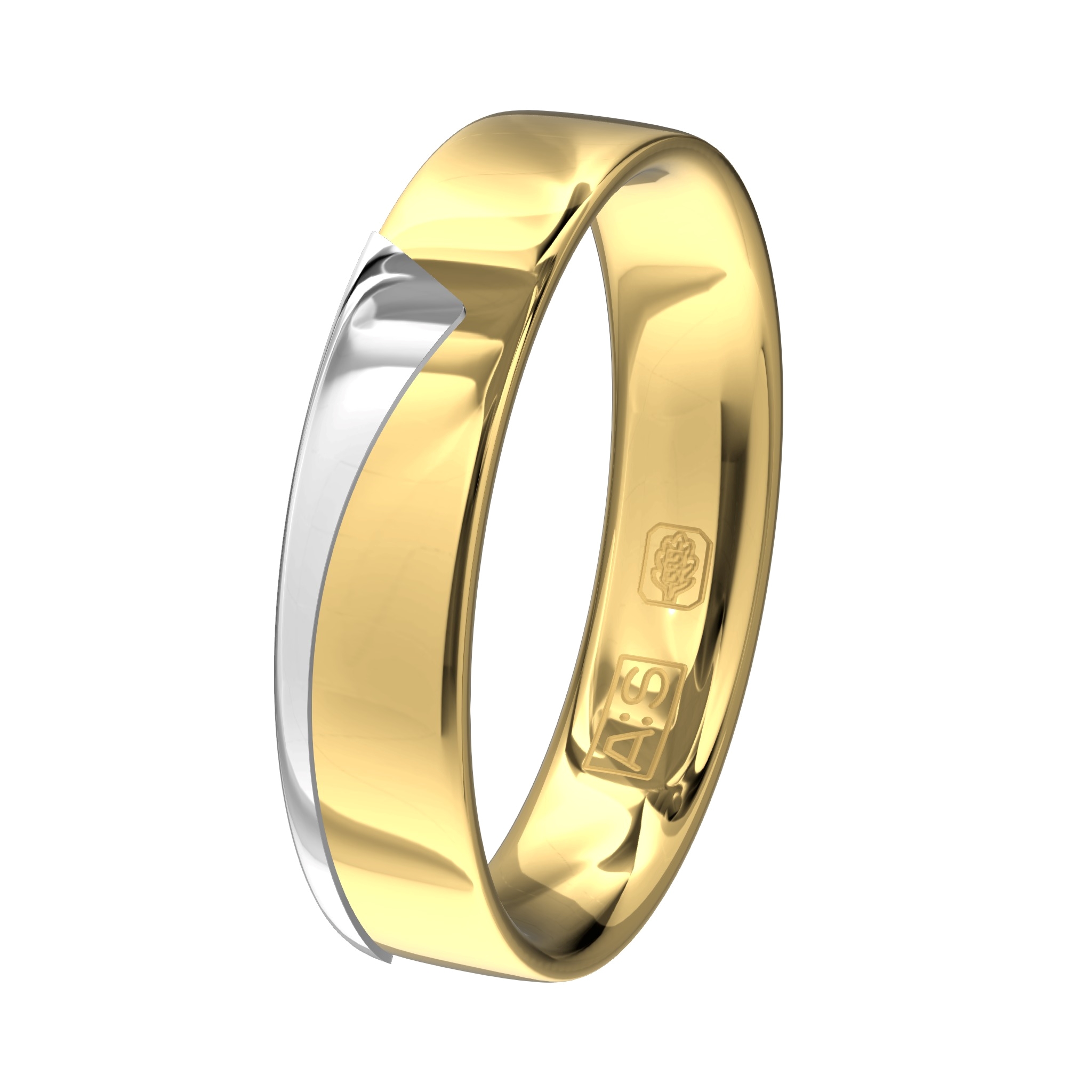 Ambacht en passie, dat straalt deze geweldige ring uit, waarbij het lijkt of het witgoud zweeft!