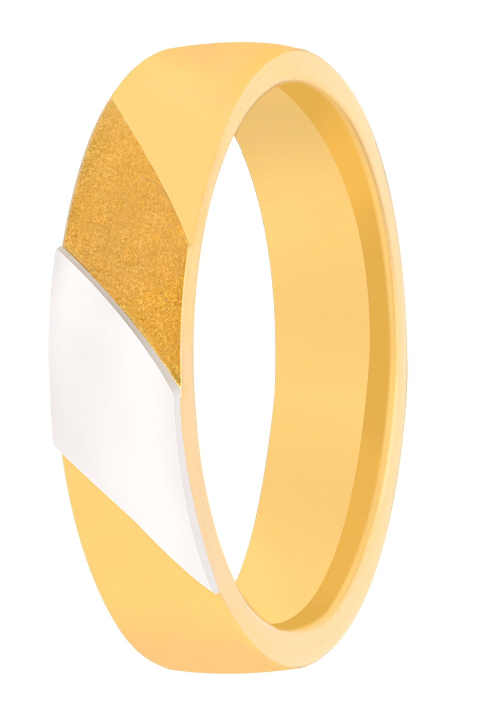 Schitterende trouwringen set van geelgoud met witgoud. De damesring is voorzien van een grote briljant.