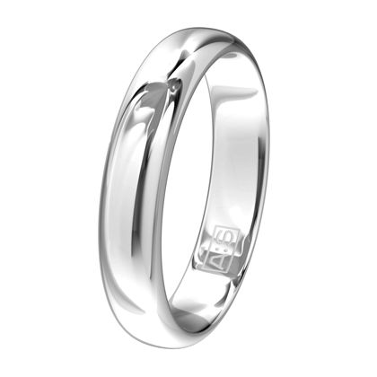 Een elegante ring met een bolle buitenkant, ronde zijkanten en een licht bolle binnenkant. Een klassieke ring van zeer hoge kwaliteit en duurzaamheid!