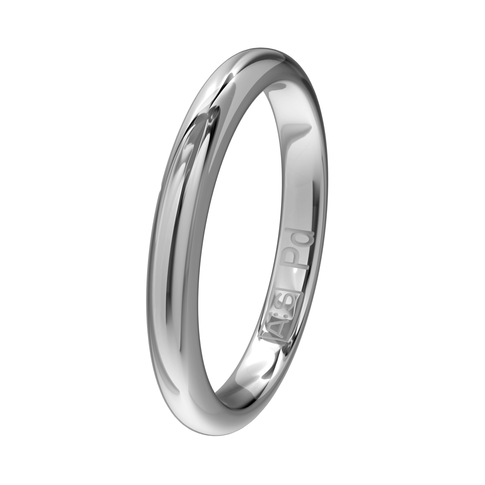 Deze chique ring heeft een bolle buitenkant en is voorzien van een lichte bolle binnenkant, waardoor je nauwelijks merkt dat je een ring om hebt. Als je voor een hoog draagcomfort gaat is dit jouw model!