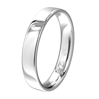 Dit is de tijdloze topper van Aller Spanninga! Een ring met een licht bolle bovenzijde en een bolle binnenzijde, dit zorgt voor maximaal draagcomfort!