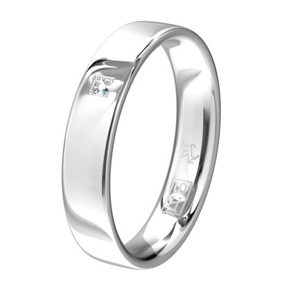 Dit is de tijdloze topper van Aller Spanninga! Een ring met een licht bolle bovenzijde en een bolle binnenzijde, dit zorgt voor maximaal draagcomfort!